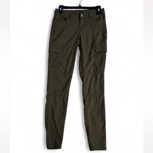 Prana Olive green Utility tech cargo Pants. Size 2. 28x30.